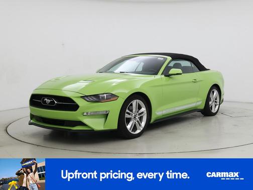 Green 2020 Ford Mustang Ecoboost Premium