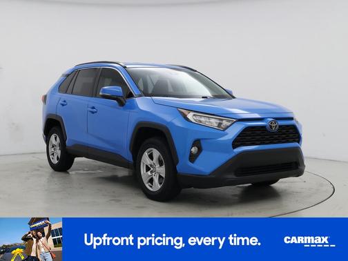 Blue 2021 Toyota RAV4 XLE