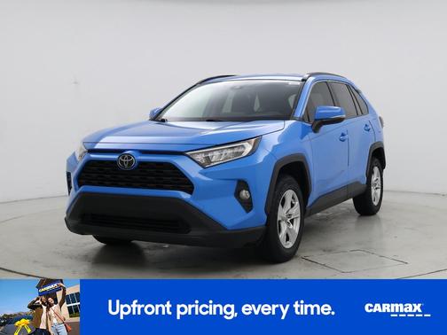 Blue 2021 Toyota RAV4 XLE
