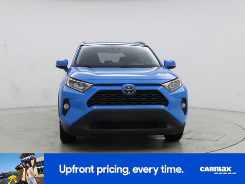 Blue 2021 Toyota RAV4 XLE