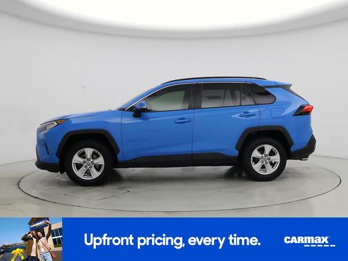 Blue 2021 Toyota RAV4 XLE