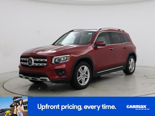 Red 2021 Mercedes-Benz GLB 250