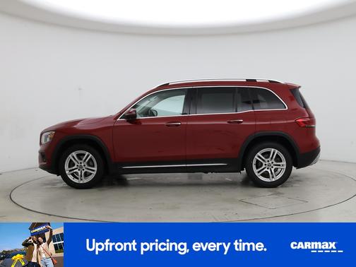 Red 2021 Mercedes-Benz GLB 250