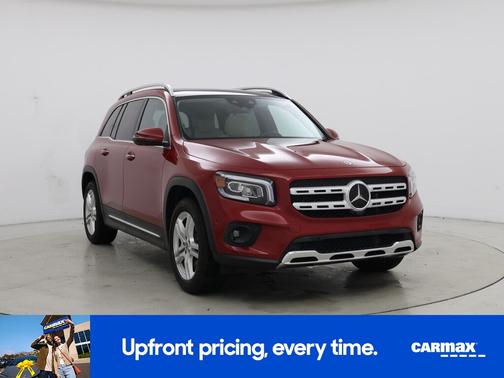 Red 2021 Mercedes-Benz GLB 250