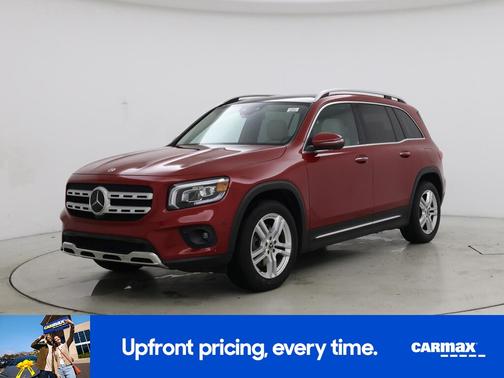 Red 2021 Mercedes-Benz GLB 250