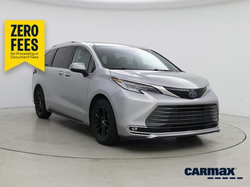 Silver 2021 Toyota Sienna Limited