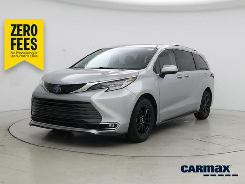 Silver 2021 Toyota Sienna Limited