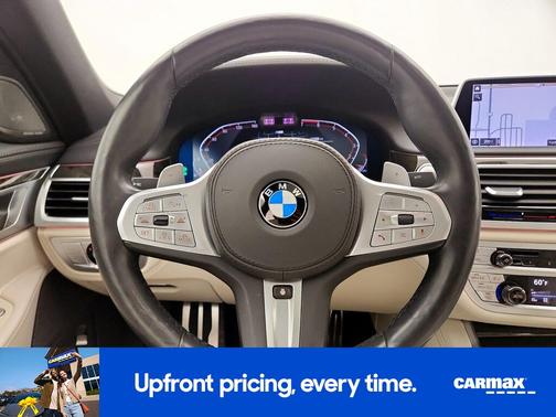 Blue 2021 BMW 750 I xDrive