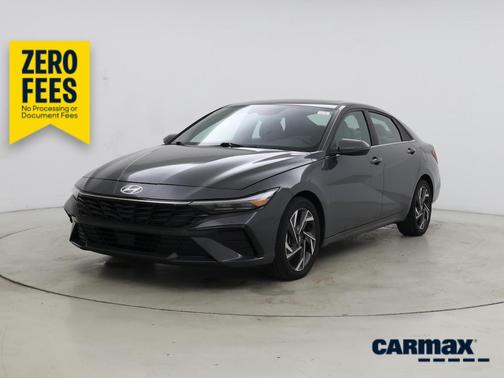Gray 2024 Hyundai ELANTRA HEV Limited