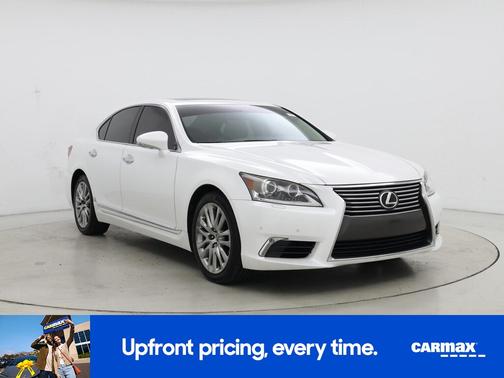 White 2014 Lexus LS 460