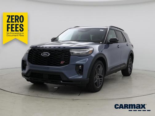 Blue 2025 Ford Explorer ST