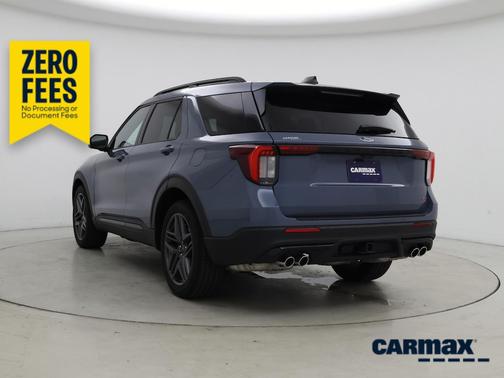 Blue 2025 Ford Explorer ST