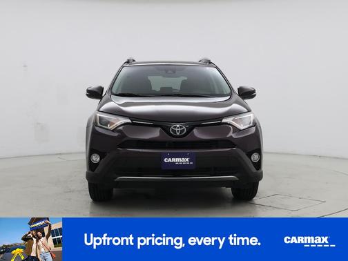 Red 2018 Toyota RAV4 XLE