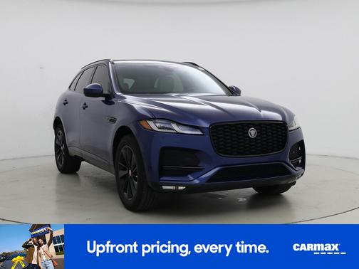 Blue 2022 Jaguar F-PACE S