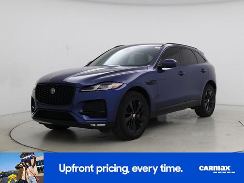 Blue 2022 Jaguar F-PACE S