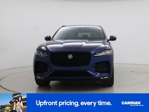 Blue 2022 Jaguar F-PACE S