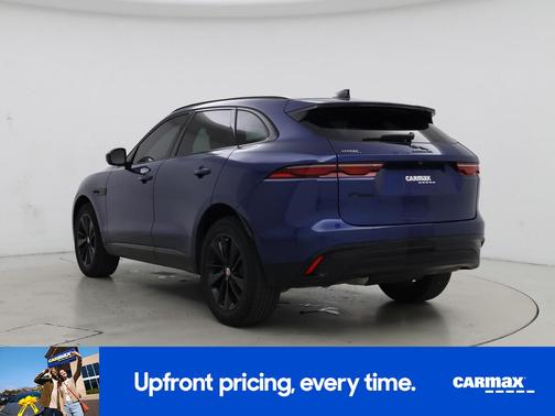 Blue 2022 Jaguar F-PACE S