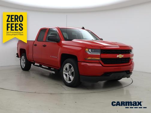 Red 2017 Chevrolet Silverado 1500 Custom