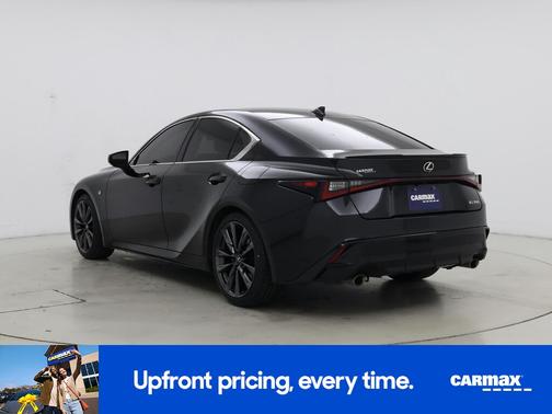 Black 2024 Lexus IS 350 F-Sport