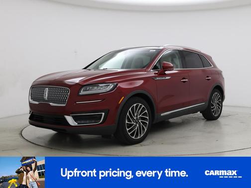 Burgundy 2019 Lincoln Nautilus Reserve