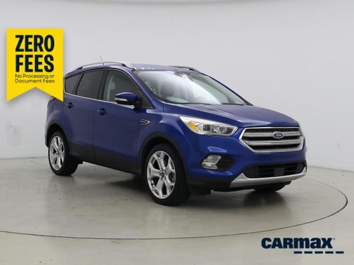 Blue 2018 Ford Escape Titanium