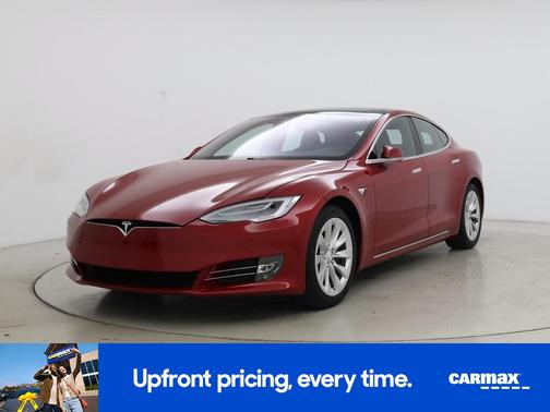 Red 2020 Tesla Model S Long Range