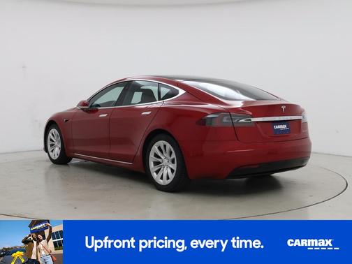 Red 2020 Tesla Model S Long Range