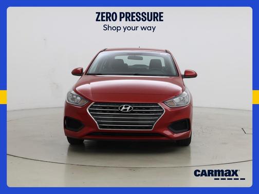 Red 2019 Hyundai Accent SE