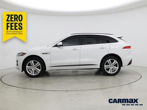 White 2017 Jaguar F-PACE R-Sport