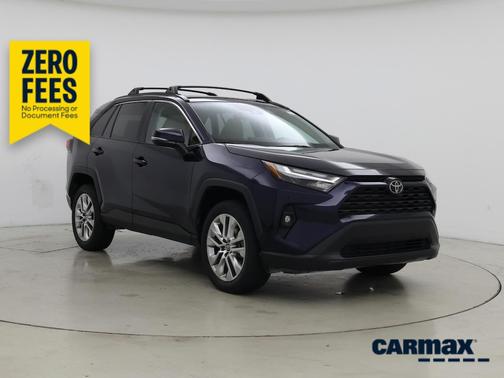 Blue 2025 Toyota RAV4 XLE Premium