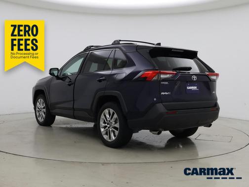 Blue 2025 Toyota RAV4 XLE Premium
