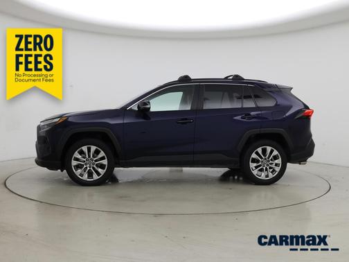 Blue 2025 Toyota RAV4 XLE Premium