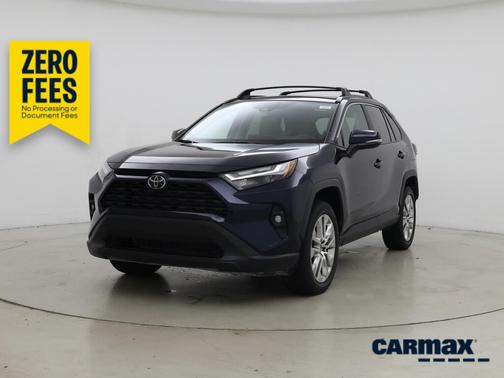 Blue 2025 Toyota RAV4 XLE Premium