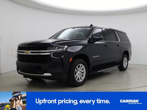 Blue 2021 Chevrolet Suburban LS