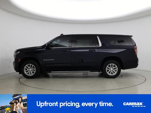 Blue 2021 Chevrolet Suburban LS