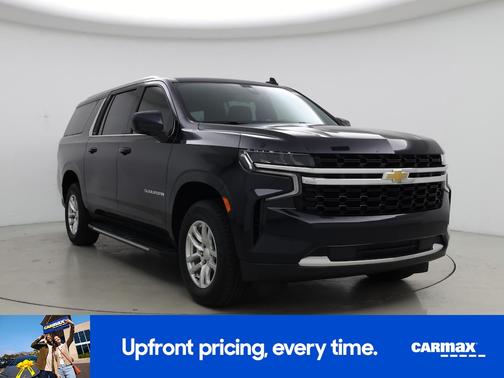 Blue 2021 Chevrolet Suburban LS