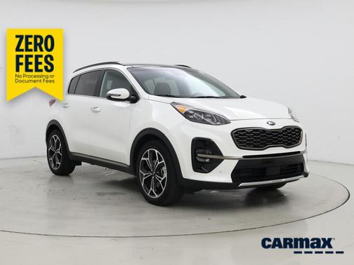 White 2022 Kia Sportage SX