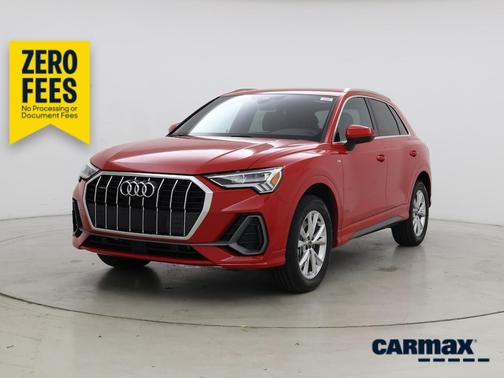 Red 2025 Audi Q3 S-Line Premium