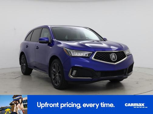 Blue 2020 Acura MDX SH-AWD A-Spec