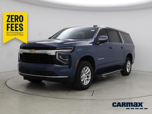 Blue 2025 Chevrolet Suburban LS