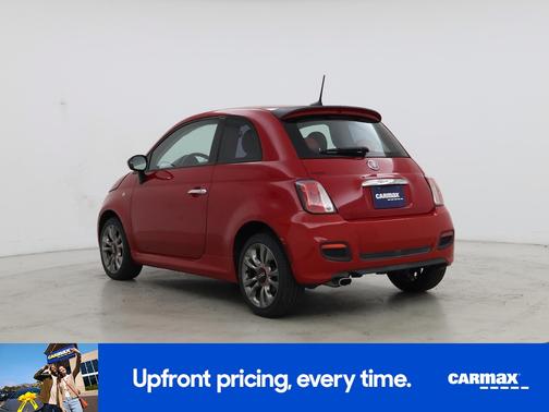 Red 2017 FIAT 500 Pop