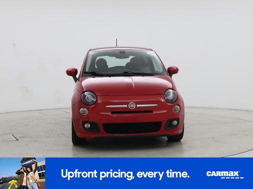 Red 2017 FIAT 500 Pop