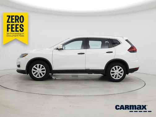 White 2018 Nissan Rogue S