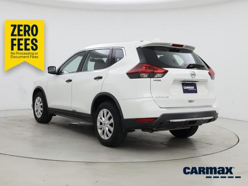 White 2018 Nissan Rogue S