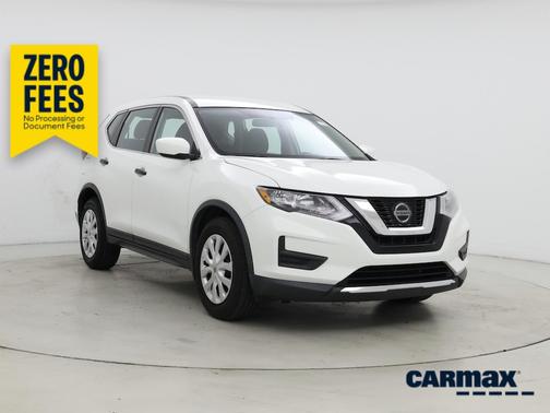 White 2018 Nissan Rogue S