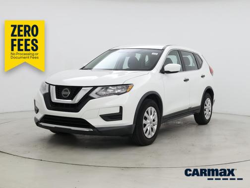 White 2018 Nissan Rogue S