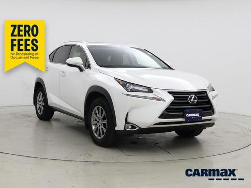 White 2017 Lexus NX 200t