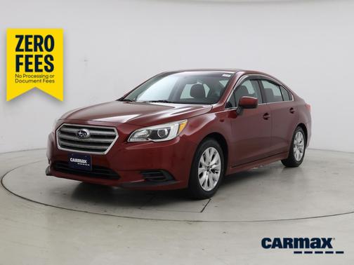 Red 2015 Subaru Legacy Premium