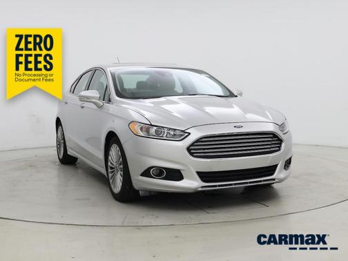 Silver 2016 Ford Fusion Titanium