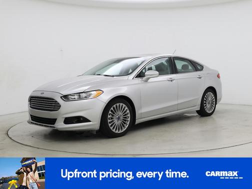 Silver 2016 Ford Fusion Titanium
